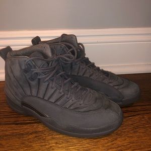 PSNY x Air Jordan 12 Retro Dark Grey suede US SZ 8